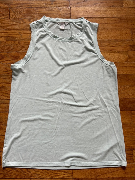 Athleta Tops - Athleta Women’s Light Blue/Mint Green Scoop Neck Tank Size Large